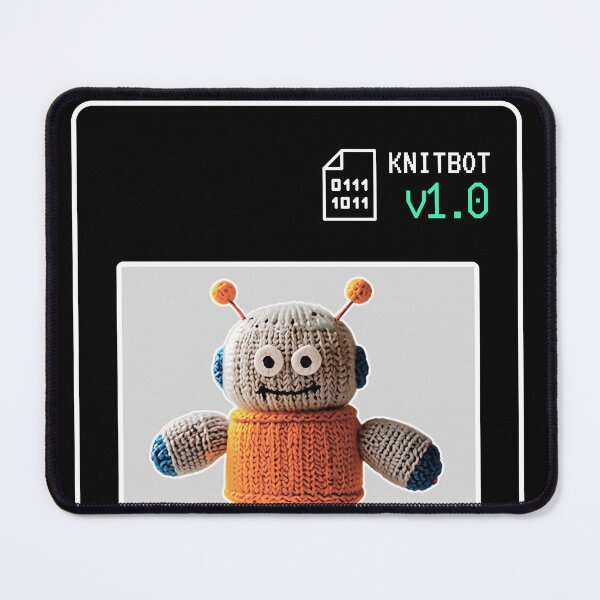 Item preview, Knit-Bot v1.0 designed and sold by FlipStitch Tees.
