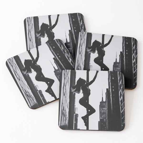 Item preview, Street Pole Dance Urban Silhouette designed and sold by Shine&Spin.