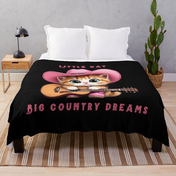 Item preview, Little Cat - Big Country Dreams designed and sold by Crazy Before Cats.