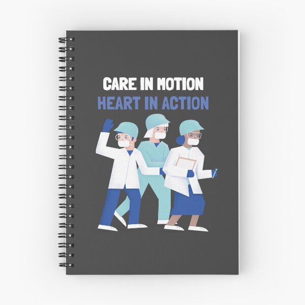 Item preview, Care in Motion, Heart in Action - Ambulatory Nurse designed and sold by Fede Prints.