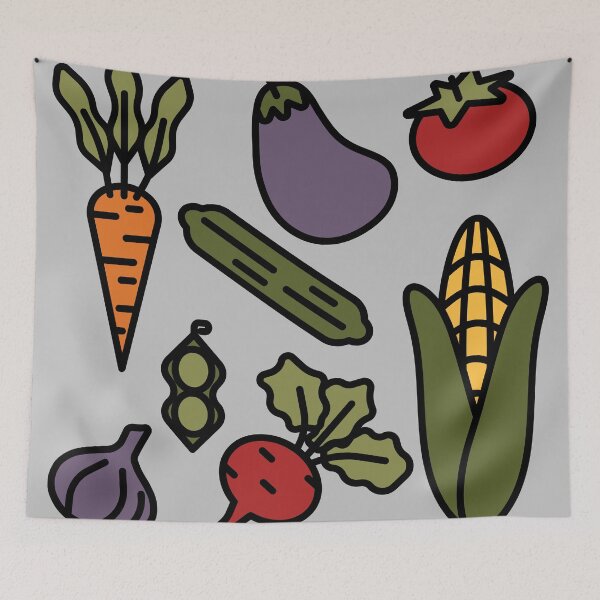 Item preview, Vegetables Minimalist designed and sold by catchicadesign.