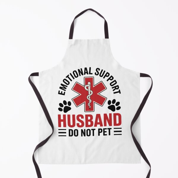 Item preview, Funny Emotional Support Husband – Do Not Pet Sarcastic Humor Design designed and sold by Trend Pixel Co..