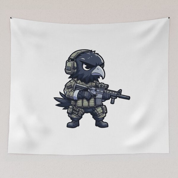 Item preview, Tactical Raven designed and sold by RAWLIFEGRAPHIC.