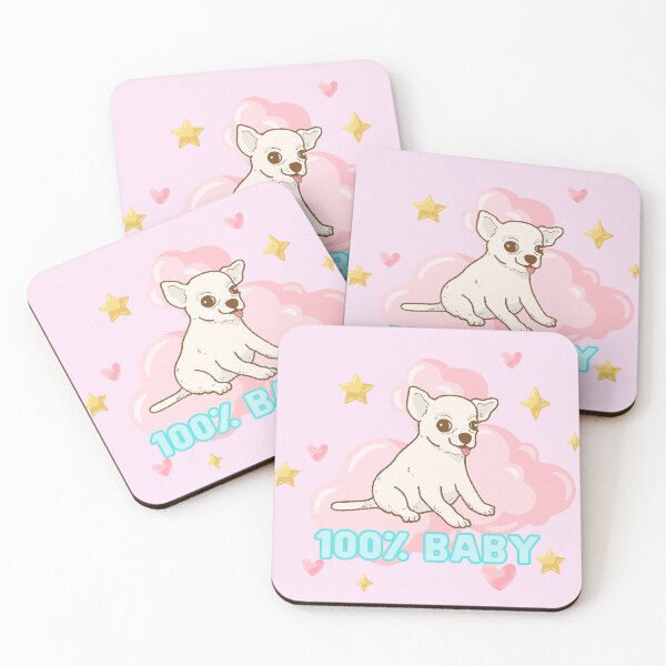 Item preview, 100% Baby Cute Kawaii Chihuahua  designed and sold by SugarBearShop.