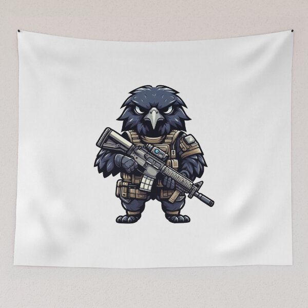 Item preview, Tactical Raven designed and sold by RAWLIFEGRAPHIC.