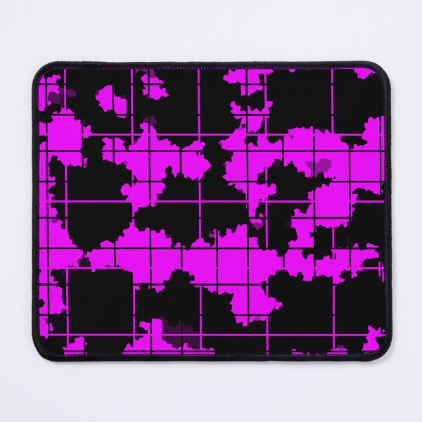 Item preview, Purple Black Irregular Abstract Pattern Design designed and sold by PatternTitan.