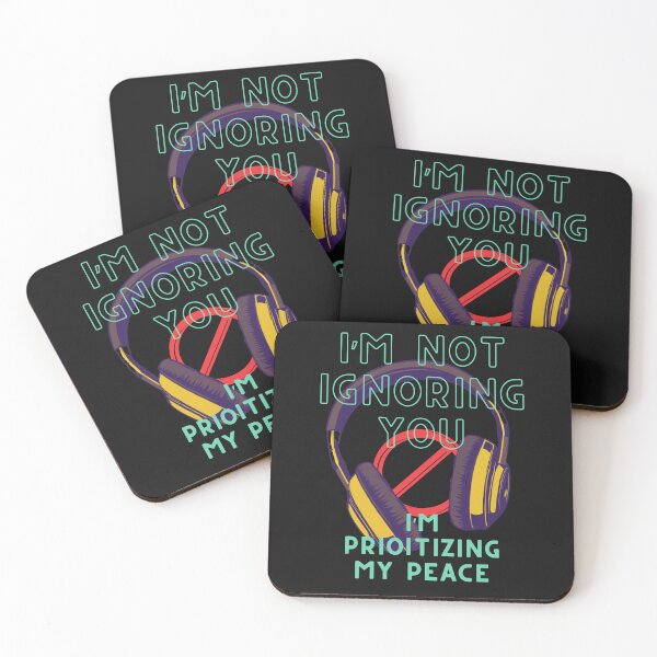Item preview, I’m not ignoring you, I’m prioritizing my peace. designed and sold by adamlach88.