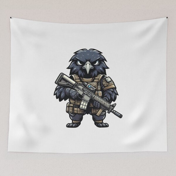 Item preview, Tactical Raven designed and sold by RAWLIFEGRAPHIC.