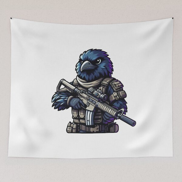 Item preview, Tactical Raven designed and sold by RAWLIFEGRAPHIC.