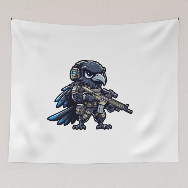 Item preview, Tactical Raven designed and sold by RAWLIFEGRAPHIC.