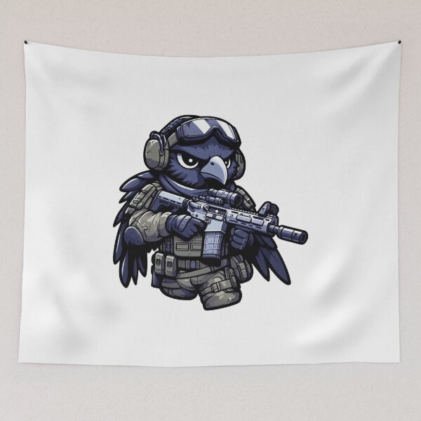 Item preview, Tactical Raven designed and sold by RAWLIFEGRAPHIC.