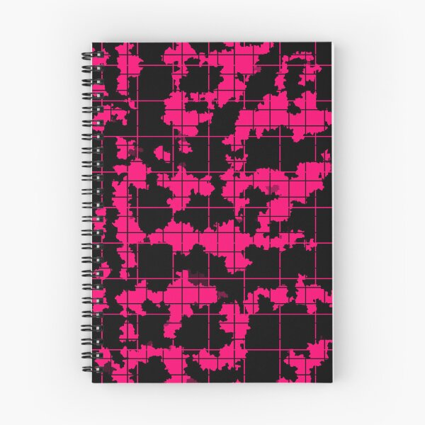 Item preview, Pink Black Irregular Abstract Pattern Design  designed and sold by PatternTitan.