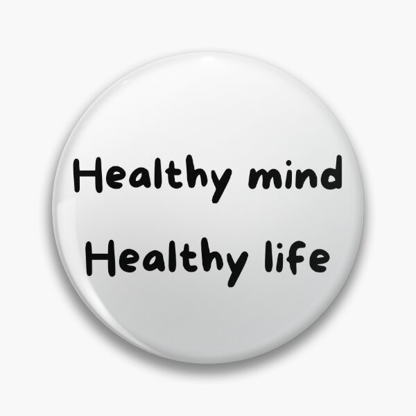 Item preview, Healthy Mind, Healthy Life designed and sold by VasInd.
