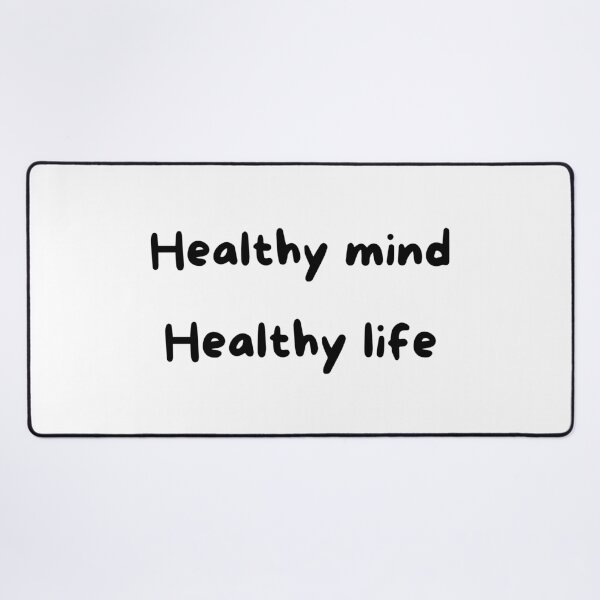 Item preview, Healthy Mind, Healthy Life designed and sold by VasInd.