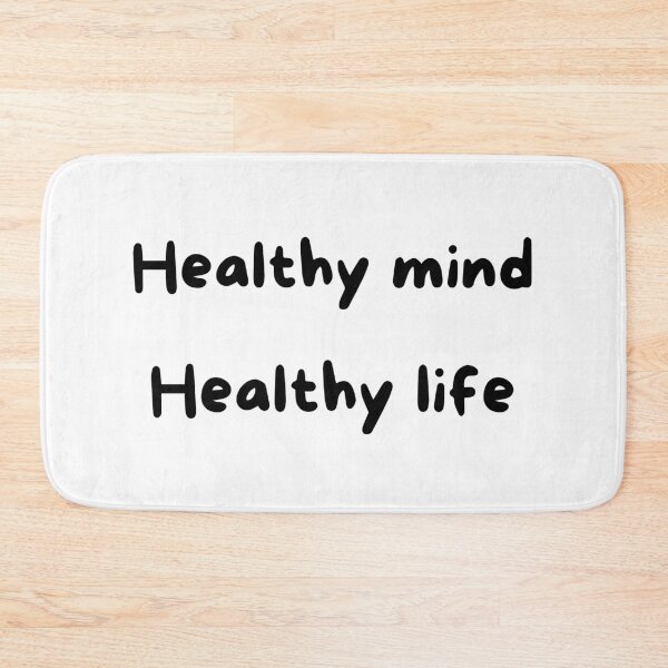 Item preview, Healthy Mind, Healthy Life designed and sold by VasInd.