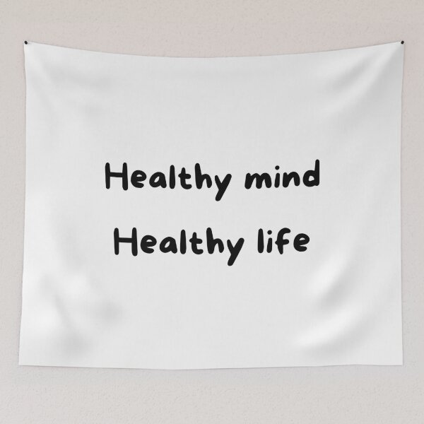 Item preview, Healthy Mind, Healthy Life designed and sold by VasInd.