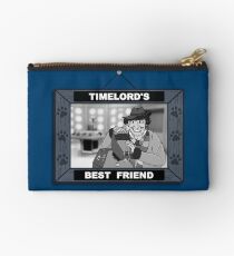 Timelord's Best Friend (Black & White) Studio Pouch