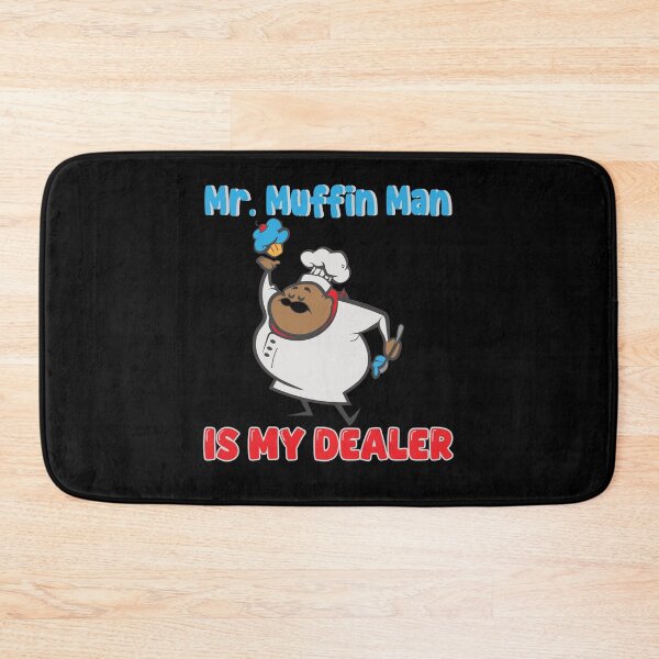 Item preview, "Mr. Muffin Man – Is My Dealer" Funny  Design – Playful Baking Meme  designed and sold by DG-ShopLT.