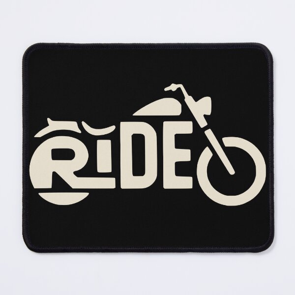 Item preview, Ride Motorcycle Silhouette designed and sold by MaxOutDesign.