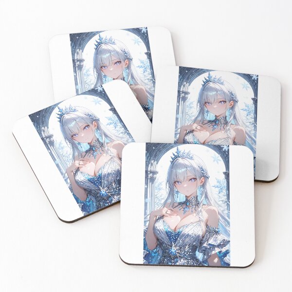 Item preview, Ice Queen Elegance – Fantasy Winter Princess designed and sold by LunattaStore.