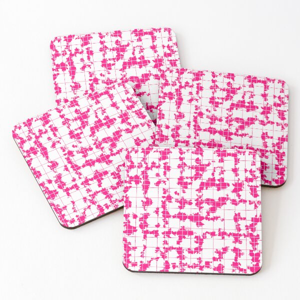 Item preview, Pink White Irregular Abstract Pattern Design  designed and sold by PatternTitan.