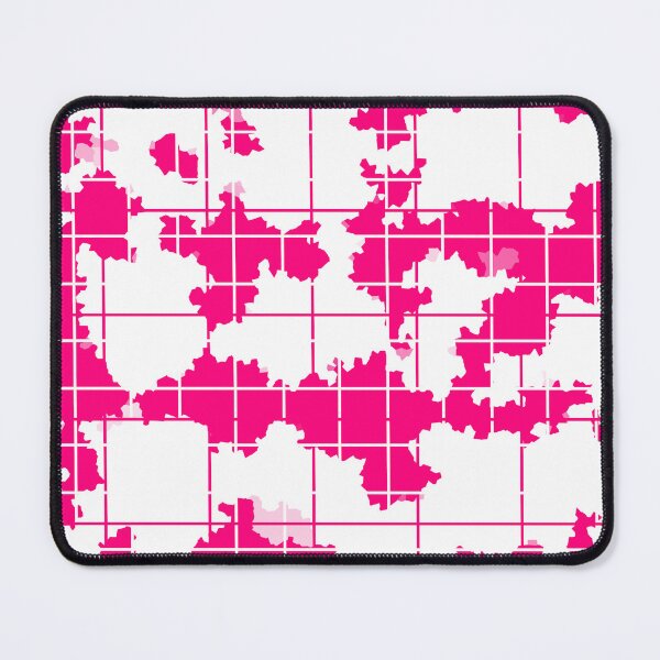 Item preview, Pink White Irregular Abstract Pattern Design designed and sold by PatternTitan.