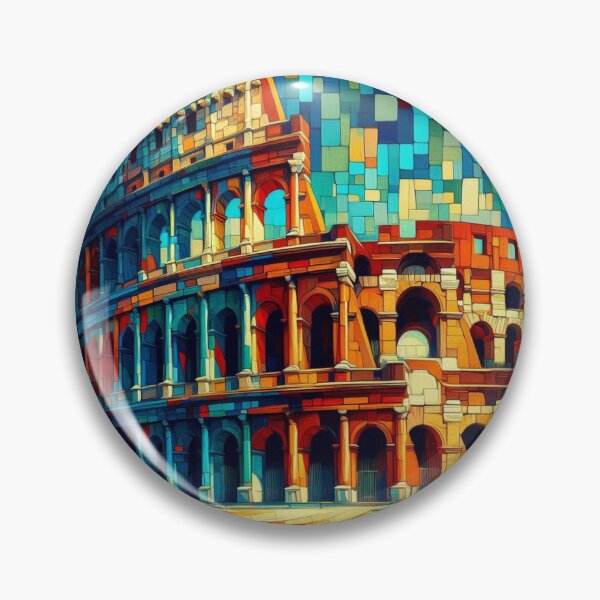 Item preview, Abstract Colosseum of Rome, Cubist Style designed and sold by Gaborai.