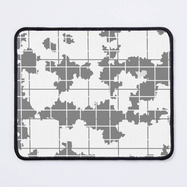 Item preview, Grey White Irregular Abstract Pattern Design  designed and sold by PatternTitan.