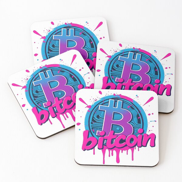 Artikelvorschau, Bitcoin Graffiti retro entworfen und verkauft von ColoCryptonaut.