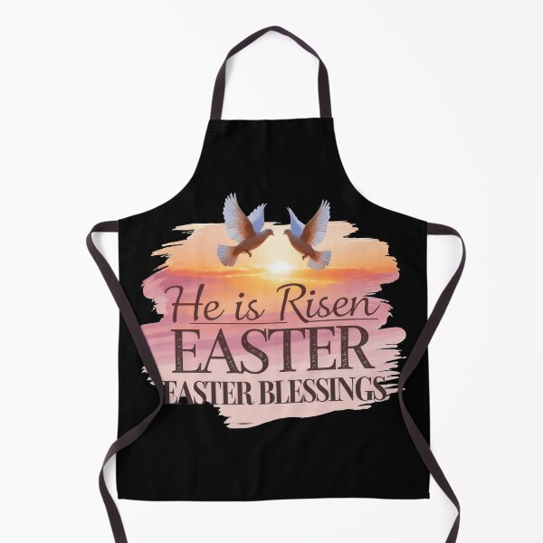 Item preview, He Is Risen Easter Blessings, Doves And Sunrise Art designed and sold by thespecialtyhub.