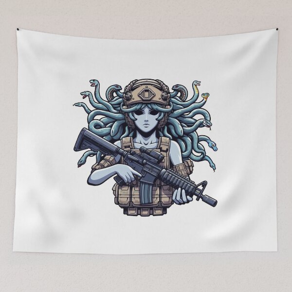 Item preview, Tactical Medusa designed and sold by RAWLIFEGRAPHIC.