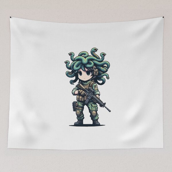 Item preview, Tactical Medusa designed and sold by RAWLIFEGRAPHIC.