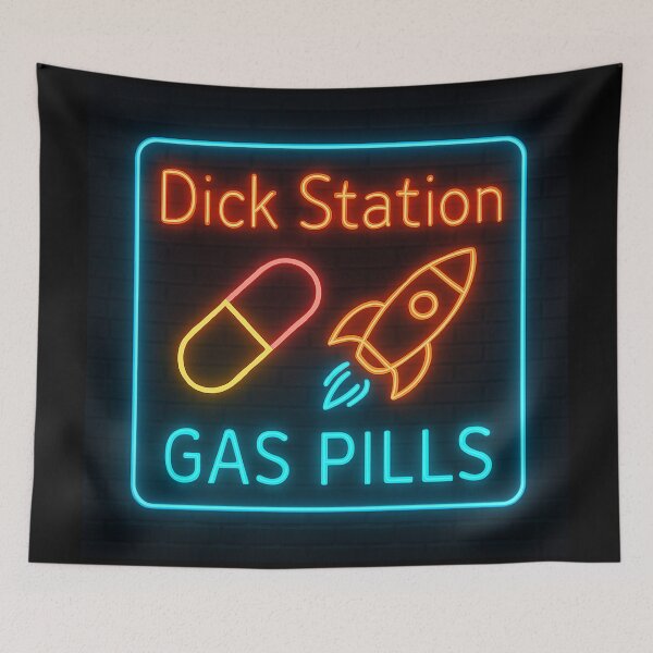 Item preview, Dick Station Gas Pills designed and sold by ChickenFund.