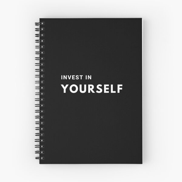 Item preview, Invest in Yourself - white designed and sold by VasInd.