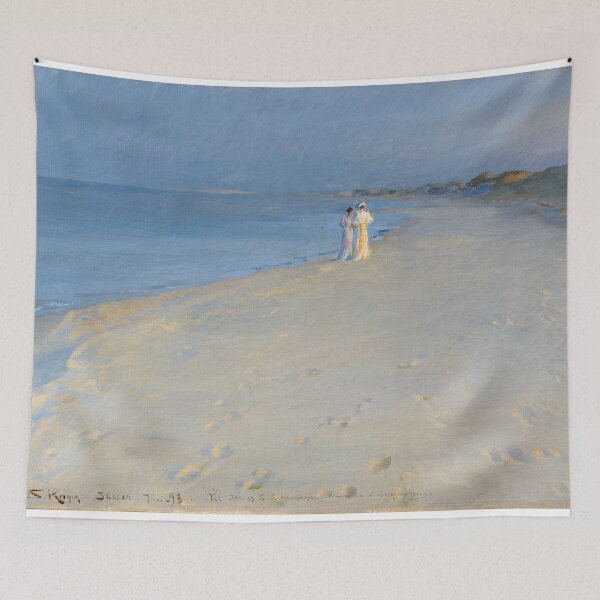 Item preview, Summer evening on Skagen's Southern Beach designed and sold by Gnouhp.