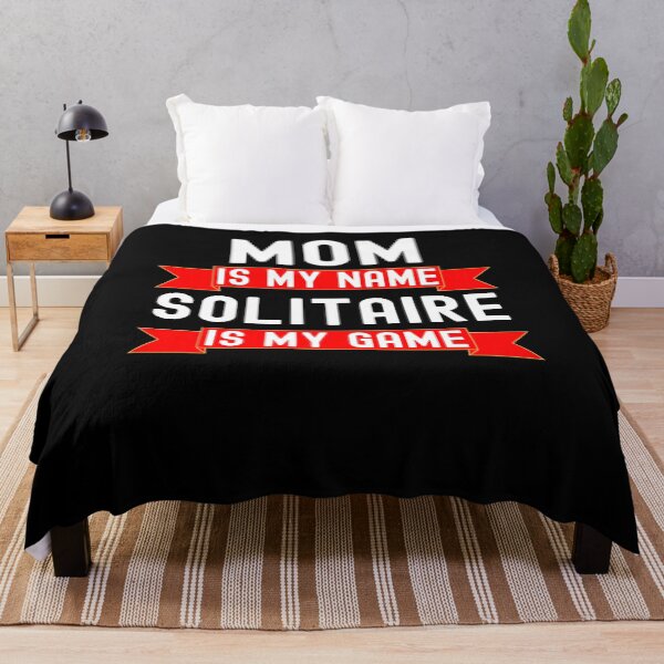 Item preview, Mom is my name Solitaire is my game funny Solitaire humor designed and sold by snowry.