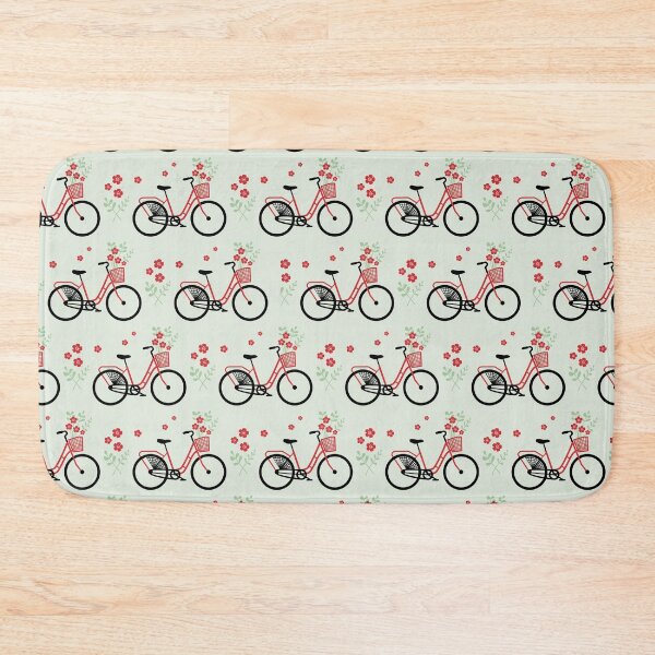 Item preview, Red granny bike pattern designed and sold by MarleinWinter.