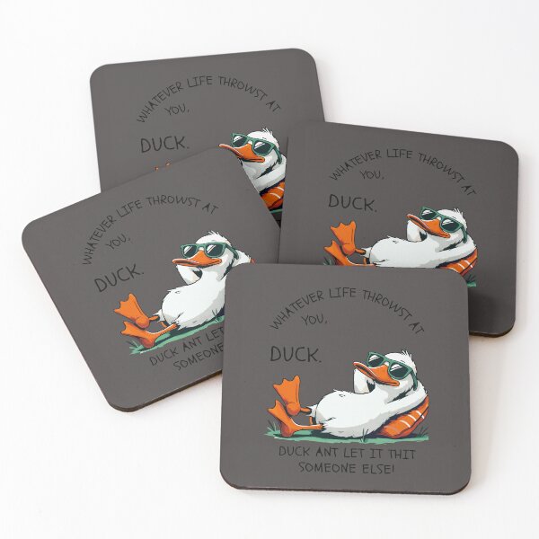 Item preview, Product Humorous with a quote- A DUCK ON HOLIDAY designed and sold by Gadget80.