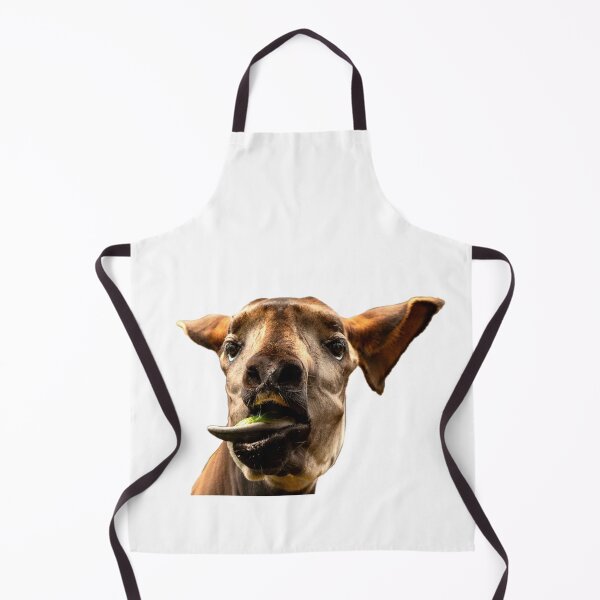 Item preview, Funny eating okapi designed and sold by CryptoLadyGabi.