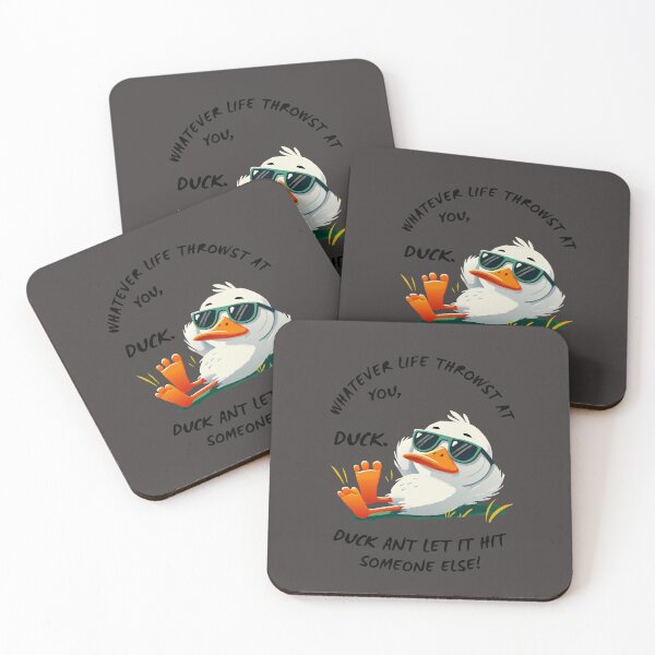 Item preview, Product Humorous with a quote- A DUCK ON HOLIDAY designed and sold by Gadget80.