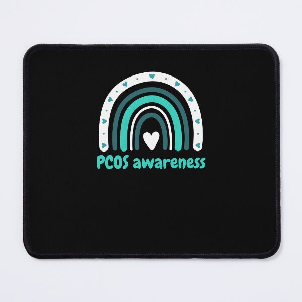 Item preview, Cute PCOS awareness boho rainbow PCOS support designed and sold by snowry.