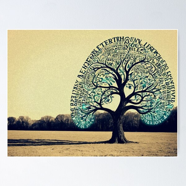 Item preview, Surreal tree designed and sold by TheaterOfHexe.