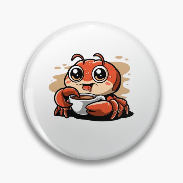 Item preview, crab with coffee designed and sold by Eternalski.