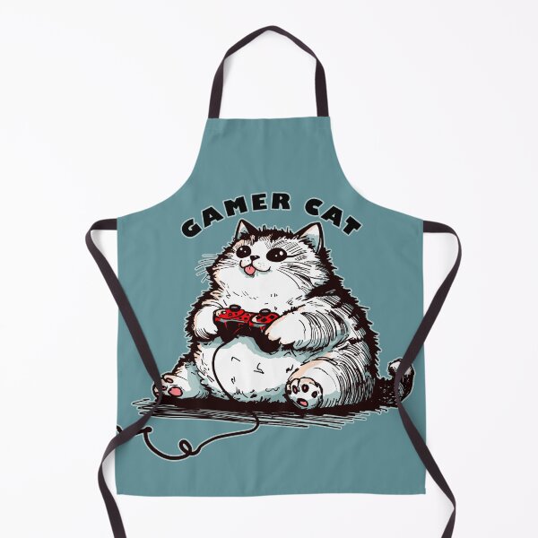 Item preview, Video Game Chonky Cat designed and sold by KilkennyCat Art.