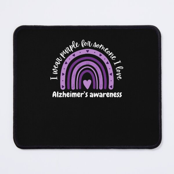 Item preview, I wear purple for someone I love Alzheimer's awareness cute designed and sold by snowry.