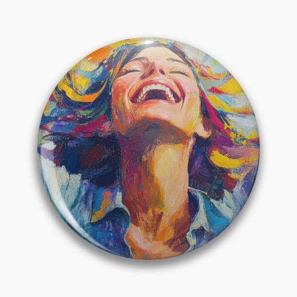 Item preview, Joyful Explosion – Vibrant Expression of Happiness in Colorful Style designed and sold by AchaRat.