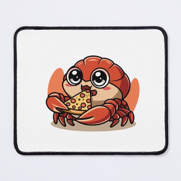 Item preview, crab eating pizza designed and sold by Eternalski.