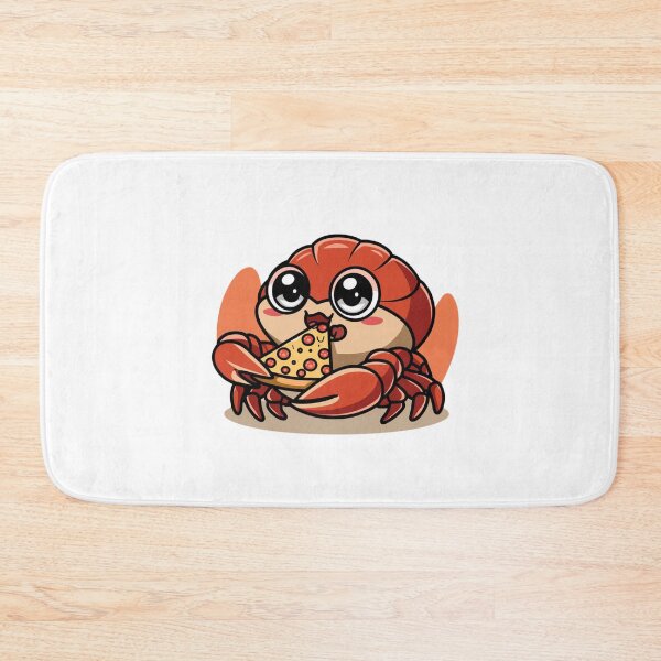 Item preview, crab eating pizza designed and sold by Eternalski.