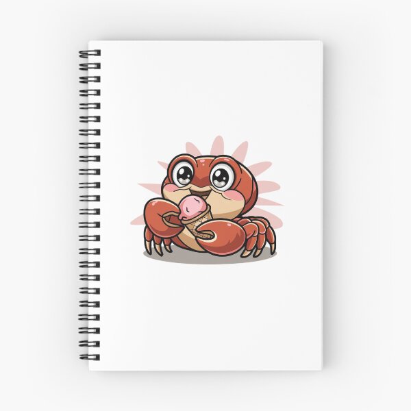 Item preview, crab eating ice cream designed and sold by Eternalski.