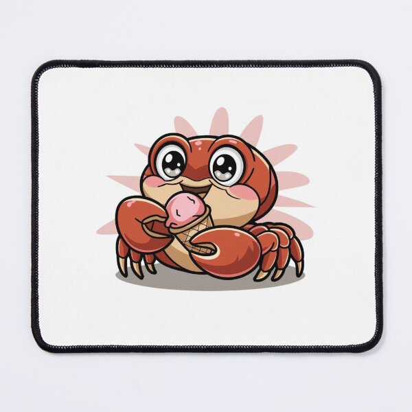 Item preview, crab eating ice cream designed and sold by Eternalski.